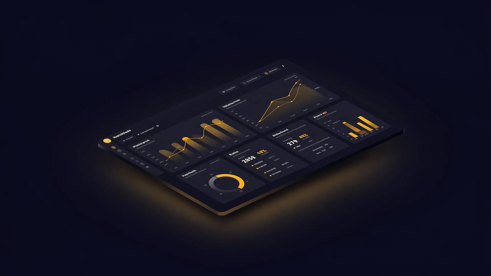 Dashboard de plataforma Munaware